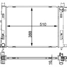 Mahle | Kühler, Motorkühlung | CR 2166 000S