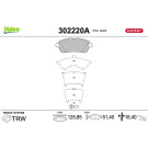 Valeo | Bremsbelagsatz, Scheibenbremse | 302220A