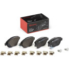 Brembo | Bremsbelagsatz, Scheibenbremse | P 23 153