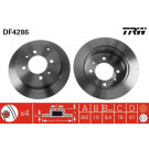 TRW | Bremsscheibe | DF4286