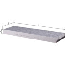 LAK 70 Filter, Innenraumluft