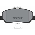 Textar | Bremsbelagsatz, Scheibenbremse | 2556401