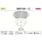 302713A Bremsbelagsatz, Scheibenbremse EXPERT