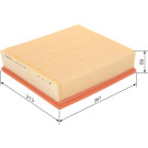 BOSCH 1 457 433 046 Luftfilter