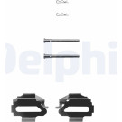 Delphi LX0162 Zubehörsatz, Scheibenbremsbelag