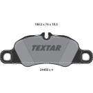 Textar | Bremsbelagsatz, Scheibenbremse | 2445901