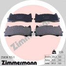 Zimmermann | Bremsbelagsatz, Scheibenbremse | 25838.155.1