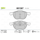 Valeo | Bremsbelagsatz, Scheibenbremse | 601367