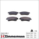 25031.185.1 Bremsbelagsatz, Scheibenbremse