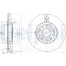 Delphi | Bremsscheibe | BG3951