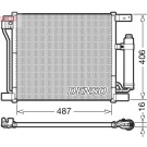 Denso | Kondensator, Klimaanlage | DCN46021