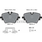 Textar | Bremsbelagsatz, Scheibenbremse | 2561703