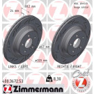Zimmermann | Bremsscheibe | 400.3672.53
