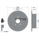 Textar | Bremsscheibe | 92171603