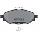 Textar | Bremsbelagsatz, Scheibenbremse | 2123401