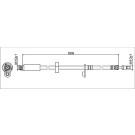 Metzger | Bremsschlauch | 4112027
