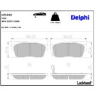 Delphi Bremsbelagsatz, Scheibenbremse LP2219