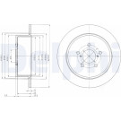 Delphi | Bremsscheibe | BG4129
