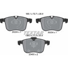 Textar Bremsbelagsatz, Scheibenbremse Q+ 2022401