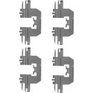 Hella | Zubehörsatz, Scheibenbremsbelag | 8DZ 355 204-601