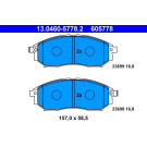 ATE | Bremsensatz, Scheibenbremse | 24.0128-0242.1 + 13.0460-5778.2