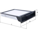 LA 304 Filter, Innenraumluft