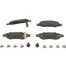 BOSCH | Bremsbelagsatz, Scheibenbremse | 0 986 494 458