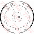 GS8479 Bremsbackensatz, Feststellbremse