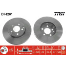TRW | Bremsscheibe | DF4261