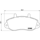 Brembo | Bremsbelagsatz, Scheibenbremse | P 68 025
