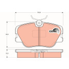 GDB818 Bremsbelagsatz, Scheibenbremse COTEC GDB818 Bremsbelagsatz, Scheibenbremse COTEC
