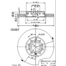 Brembo | Bremsscheibe | 09.5745.21