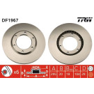 TRW | Bremsscheibe | DF1967