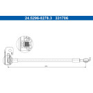24.5296-0278.3 Bremsschlauch
