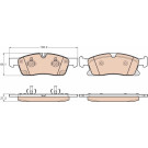 GDB1946 Bremsbelagsatz, Scheibenbremse GDB1946 Bremsbelagsatz, Scheibenbremse