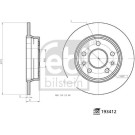 febi bilstein | Bremsscheibe | 193412