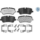 Meyle Bremsbelagsatz, Scheibenbremse MEYLE-PD: Advanced performance and design 025 257 2016/PD