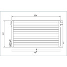 814012 Kondensator, Klimaanlage