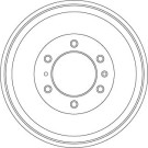 TRW | Bremstrommel | DB4452
