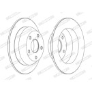 Ferodo | Bremsscheibe | DDF1553C