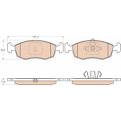 GDB2015 Bremsbelagsatz, Scheibenbremse GDB2015 Bremsbelagsatz, Scheibenbremse