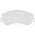 Valeo | Bremsbelagsatz, Scheibenbremse | 301816