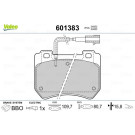 Valeo | Bremsbelagsatz, Scheibenbremse | 601383 Valeo | Bremsbelagsatz, Scheibenbremse | 601383