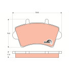 TRW Bremsbelagsatz, Scheibenbremse COTEC GDB1442 TRW Bremsbelagsatz, Scheibenbremse COTEC GDB1442