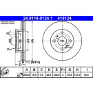 24.0118-0124.1 Bremsscheibe