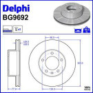 Delphi Bremsscheibe BG9692