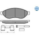 Meyle | Bremsbelagsatz, Scheibenbremse | 025 244 6819/W2