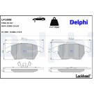 LP1898 Bremsbelagsatz, Scheibenbremse