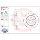 Brembo | Bremsscheibe | 08.D418.11
