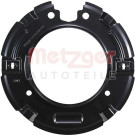 Metzger | Bremsträgerplatte | 6117102